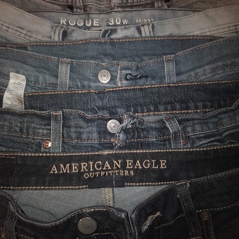 Men's jeans all name brands.